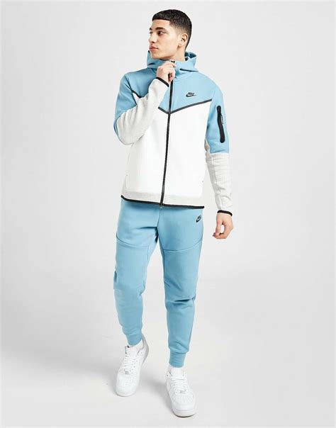 nike tech fleece anzug babyblau herren|nike tech fleece jogginghosen.